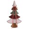 Northlight Polka Dot and Plaid Christmas Tree with Ribbon Bow Decoration - 31.5"